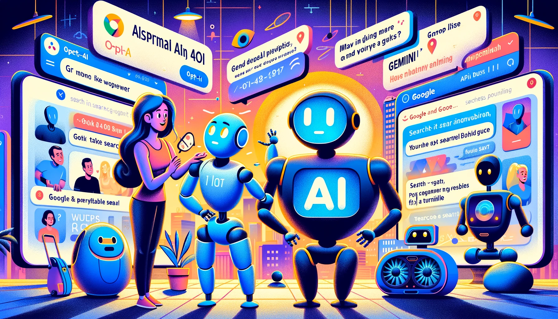AI 기술의 급진적 진화: 오픈AI와 구글의 최신 동향 : GPT4o