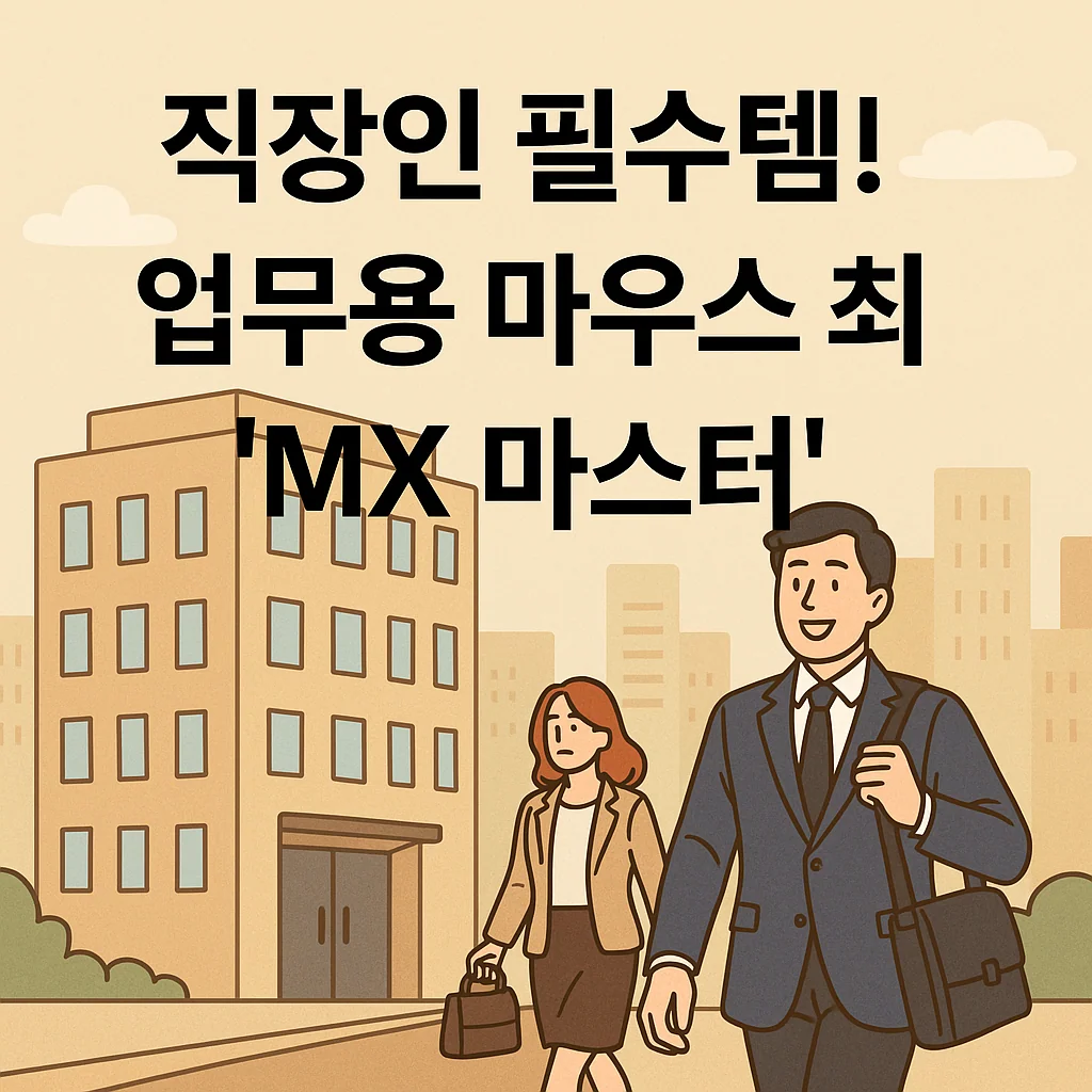 [업무 마우스 추천] 로지텍 MX 마스터 마우스 - 이제 퇴근을 빠르