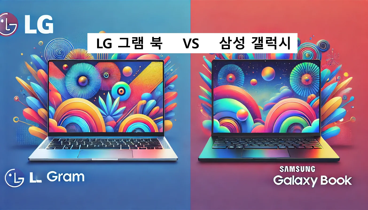 [자세한 비교] LG 그램   VS  삼성 갤럭시 북, 자세한 비교를 통해 알아보기