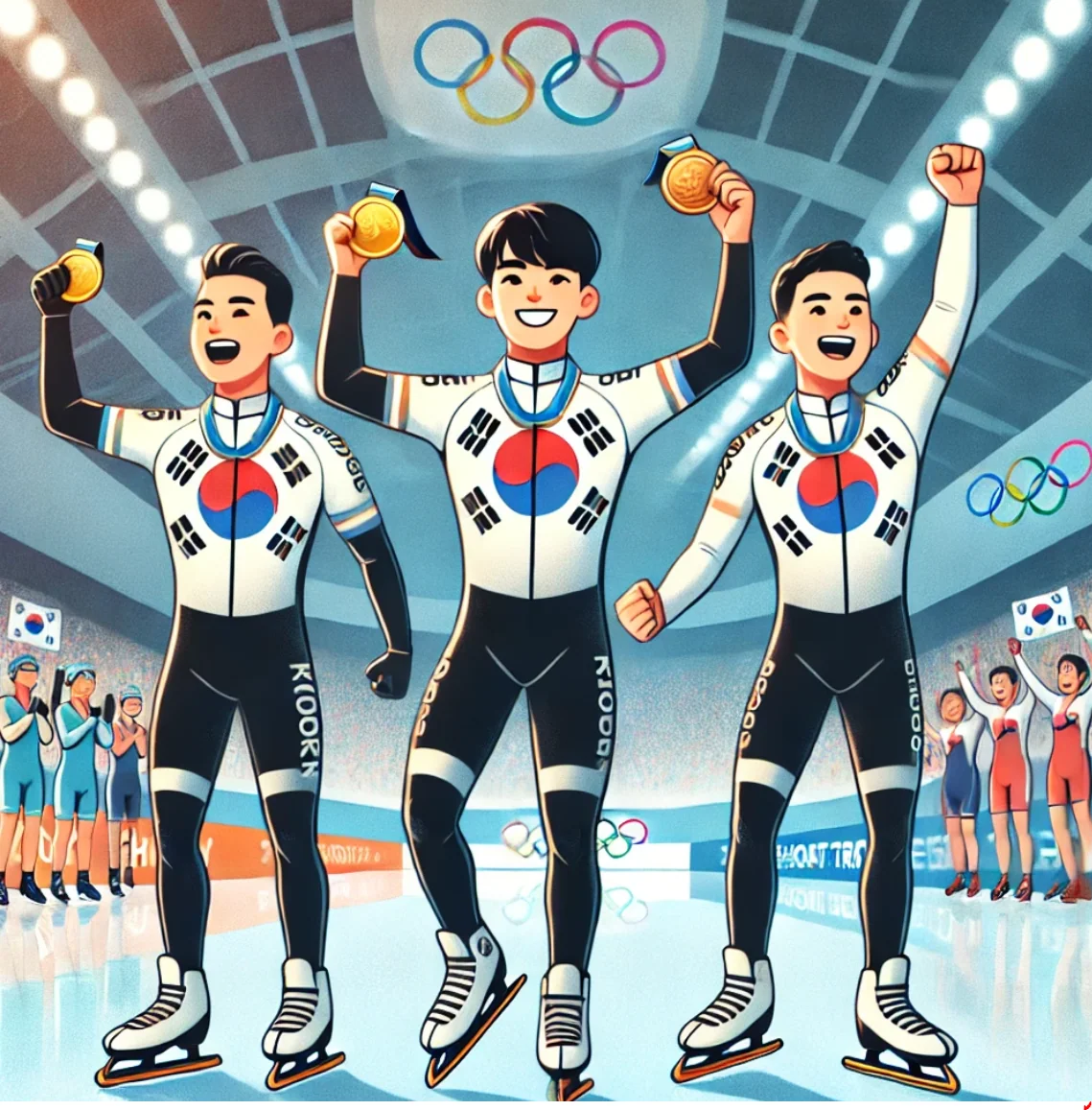 2025 월드 유니버시티 게임즈 토리노 쇼트트랙 한국 싹쓱이 정보