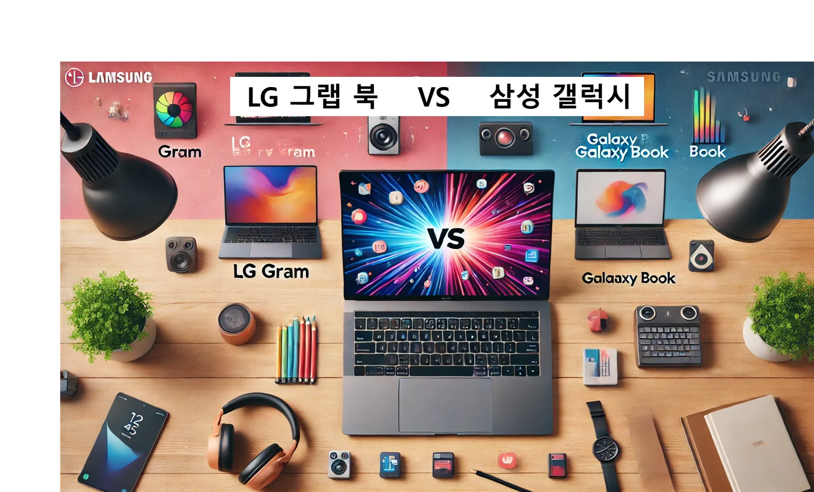 [대학생 노트북 구매] LG 그램 vs 삼성 갤럭시 북, 깔끔 비교 !